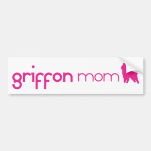 Brussels Griffon Mum Bumper Sticker