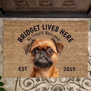 Brussels Griffon Personalised Pet Doormat