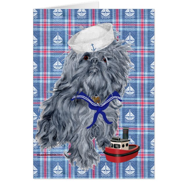 Brussels Griffon Sailor (Front)