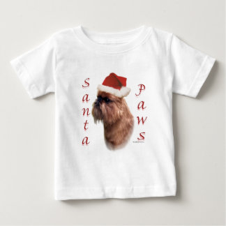 Brussels Griffon Santa Paws Baby T-Shirt