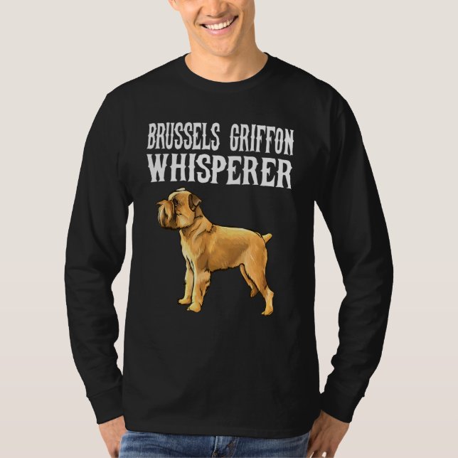 Brussels Griffon Whisperer Dog T-Shirt (Front)