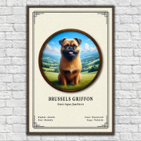 Brussels Griffon Zoology Series