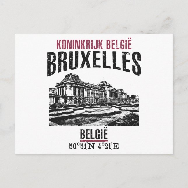 Brussels Postcard (Front)