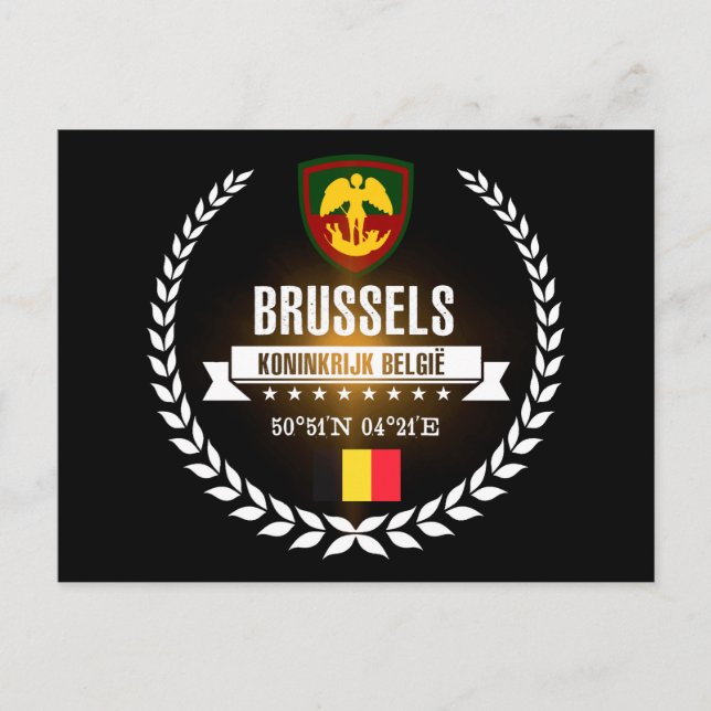 Brussels Postcard (Front)