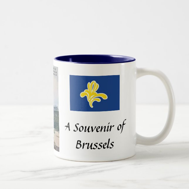 Brussels Souvenir Mug (Right)