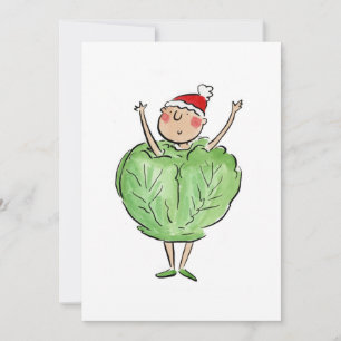 Brussels Sprout Invitation