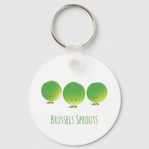 Brussels Sprouts   Keychain