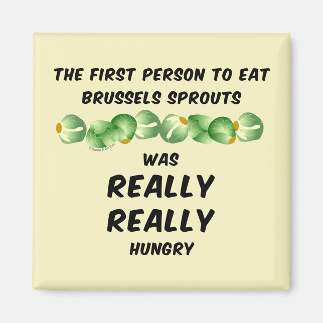 Brussels Sprouts Magnet (Front)