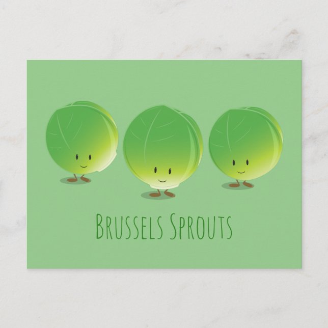 Brussels Sprouts | Postcard (Front)