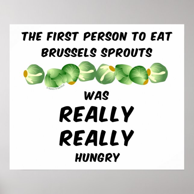 Brussels Sprouts Poster (Front)