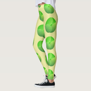 Brussels Sprouts Vegetable Lover Vegetarian Food Leggings