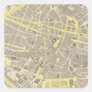 Brussels Square Sticker