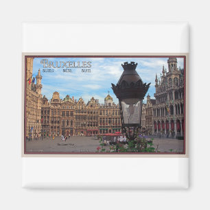 Brussels - The Grand Place Magnet
