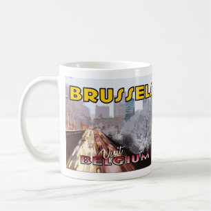 Brussels, Visit Belgium Coffee Mug
