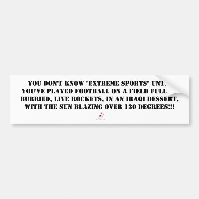 Brutal Muse "Extreme Sports ARMY" Bumpersticker Bumper Sticker (Front)