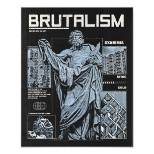 Brutalism - Brutalist Design Photo Print