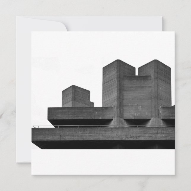 Brutalism Thank You Card (Front)
