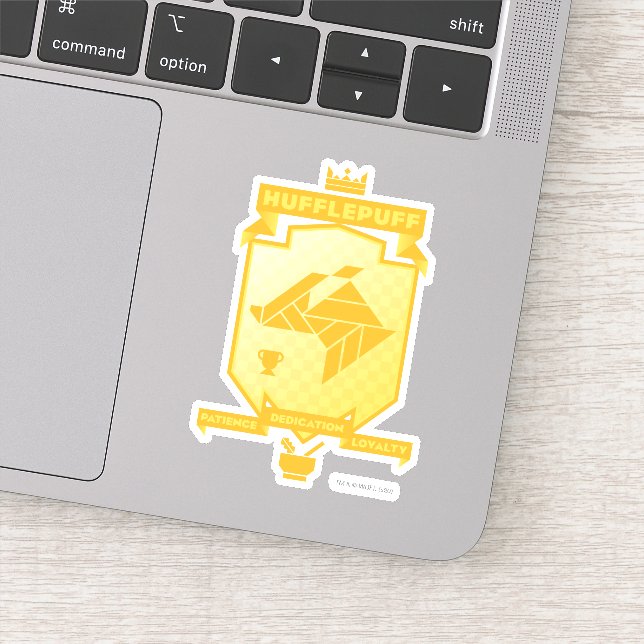 Brutalist HUFFLEPUFF™ Crest (Detail)