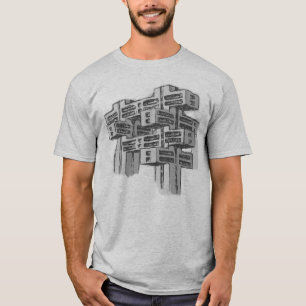 Brutalist Modernist Architecture T-Shirt