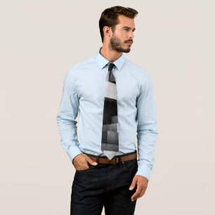 Brutalist Penthouse Design Monochrome Interior Tie