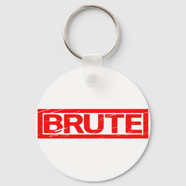 Brute Stamp Key Ring (Front)