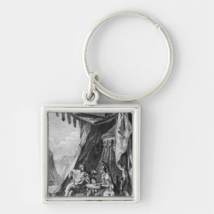 Brutus and Cassius in Brutus's Tent Key Ring
