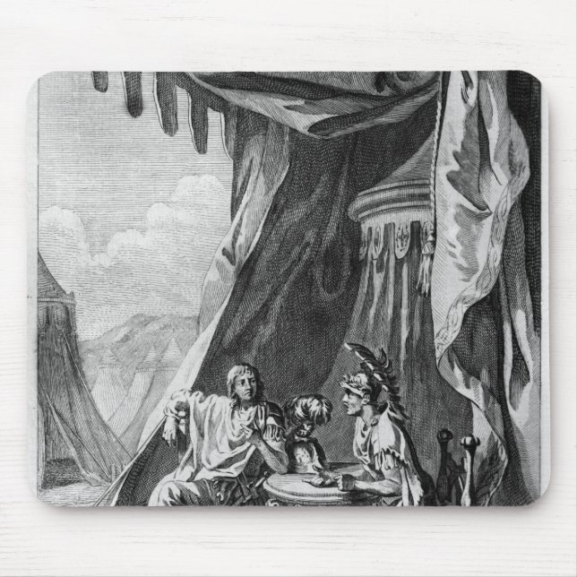 Brutus and Cassius in Brutus's Tent Mouse Mat (Front)