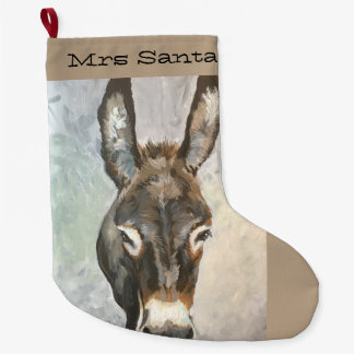 Brutus Miniature Donkey Christmas Stocking