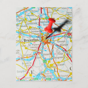 Bruxelles, Brussel, Brussels  in Belgium Postcard