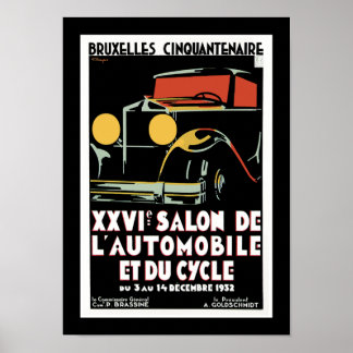 Bruxelles Cinquantenaire Poster