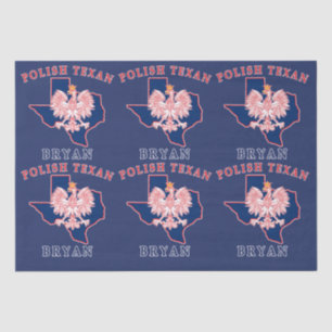Bryan Polish Texan Tissue Paper