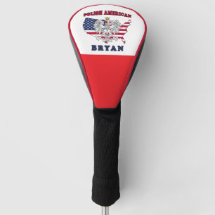 Bryan Texas Polish American Golf Head Cover