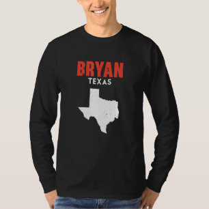 Bryan Texas USA State America Travel Texan T-Shirt