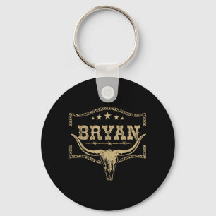 Bryan Vintage Design Men Women Kids Key Ring