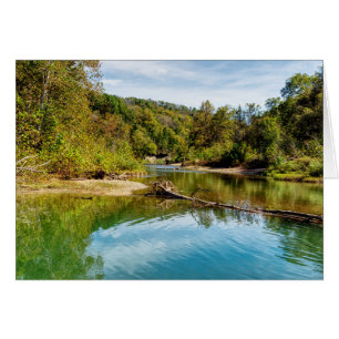 Bryant Creek Autumn Greeting Card