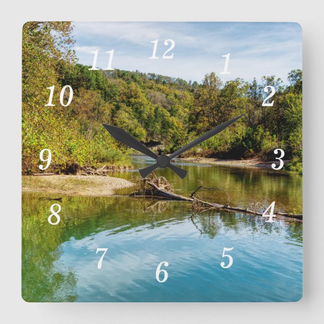 Bryant Creek Autumn Wall Clock (Front)