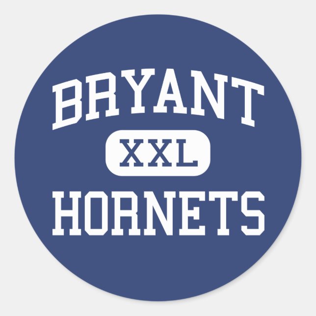 Bryant - Hornets - High School - Bryant Arkansas Classic Round Sticker (Front)