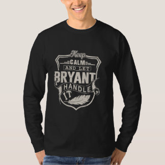 Bryant Last Name Shirt Bryant Name Birthday