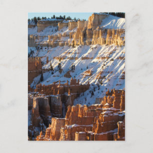 Bryce Canyon Christmas, Sunset Point Holiday Postcard