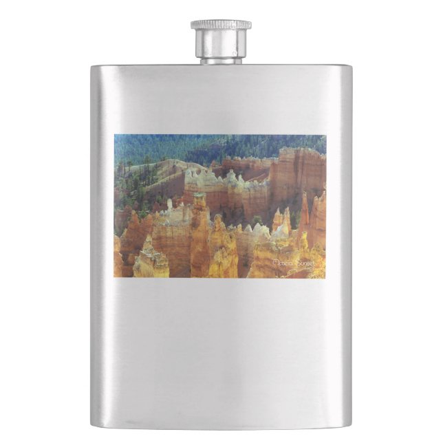 Bryce Canyon Hip Flask (Front)