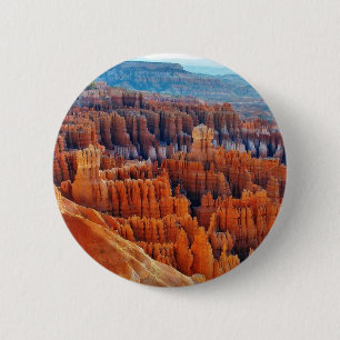 Bryce Canyon Hoodoos 6 Cm Round Badge