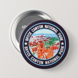 Bryce Canyon National Park                         7.5 Cm Round Badge