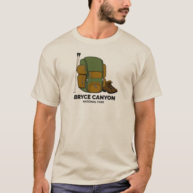 Bryce Canyon National Park Backpack T-Shirt (Front)