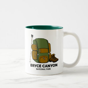 Bryce Canyon National Park Backpack Two-Tone Coffee Mug