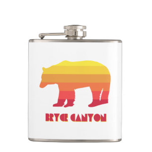 Bryce Canyon National Park Bear Hip Flask