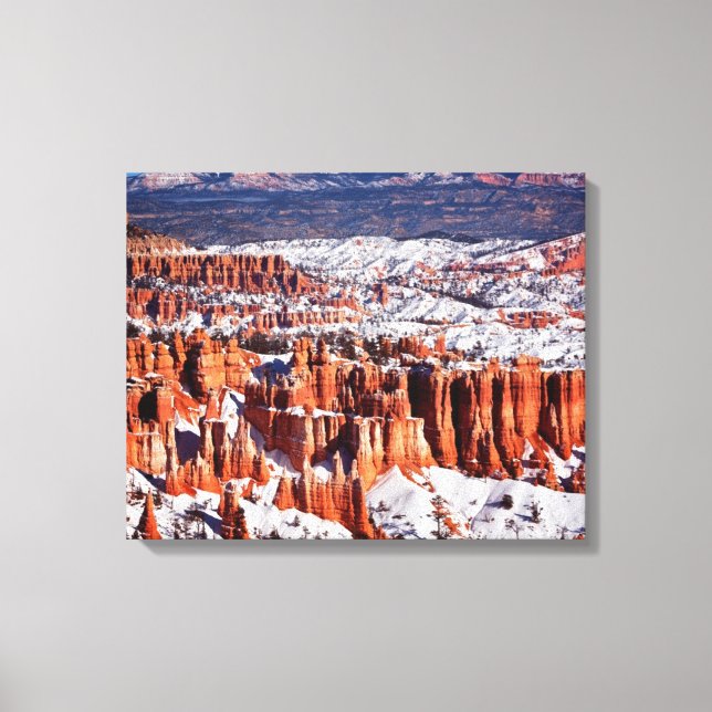 Bryce Canyon National Park Canvas Print (Front)