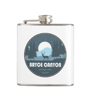 Bryce Canyon National Park Deer Hip Flask