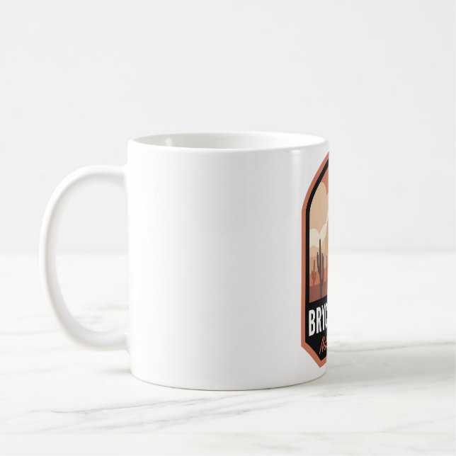 Bryce Canyon National Park Desert Cowboy Coffee Mug (Left)