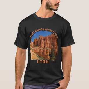 Bryce Canyon National Park hoodoos utah vintage T-Shirt