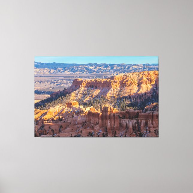 Bryce Canyon National Park Landscape Canvas Print (Front)
